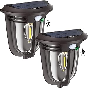 LOFTEK Solar Outdoor Lights with Motion Sensor for Any Space