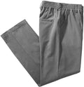 Mens Elastic Waist Denim Pants Loose Fit Casual Jeans for Men