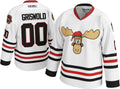 Griswold Moose Clark #00 Hockey Jersey for Movie Fans and Sports