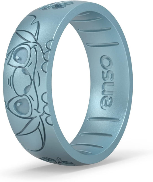 Enso Rings Disney Lilo & Stitch Silicone Ring Collection