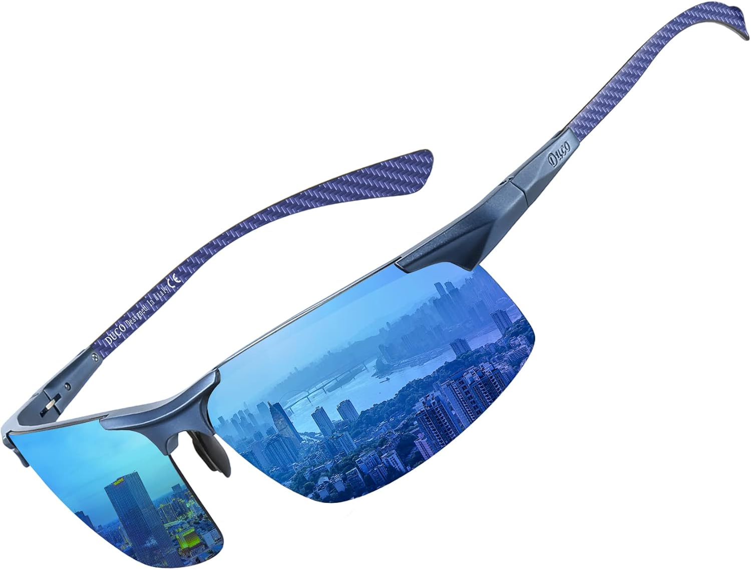 DUCO Mens Polarized Sports Sunglasses for Fishing and Driving