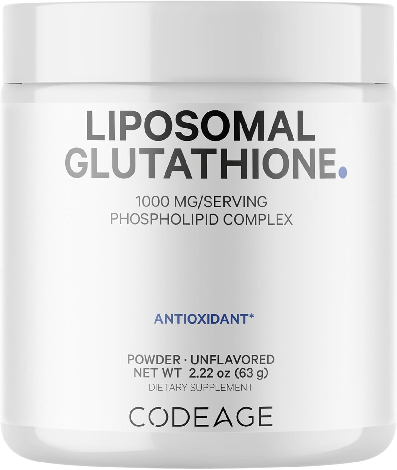 Liposomal Glutathione Powder - 1,000 mg Vegan Supplement