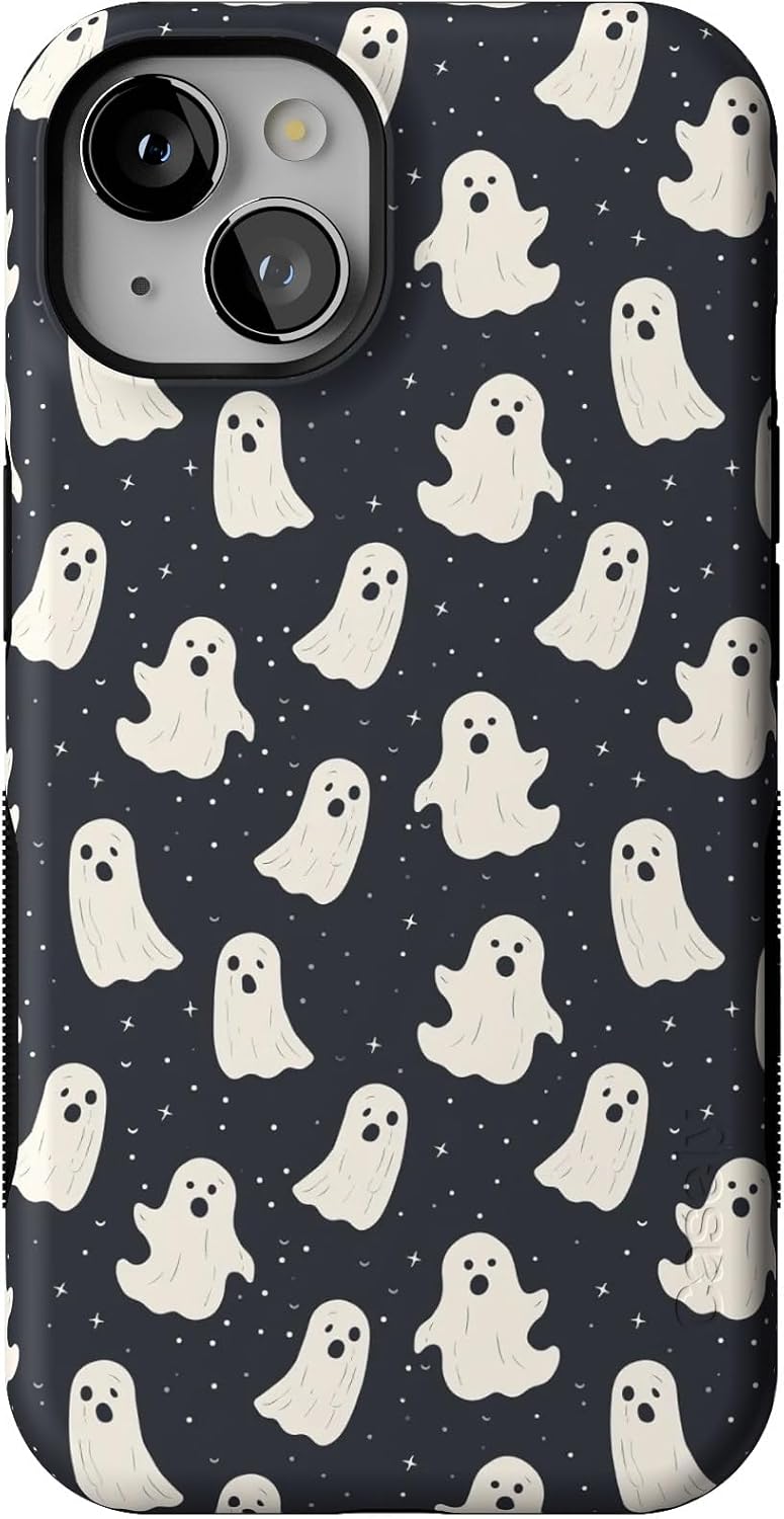 Casely iPhone 13 Case - Bold Protection with Friendly Ghost Design