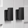Matte Black Kitchen Cabinet Knobs 20 Pack - Solid Zinc Alloy, Sleek