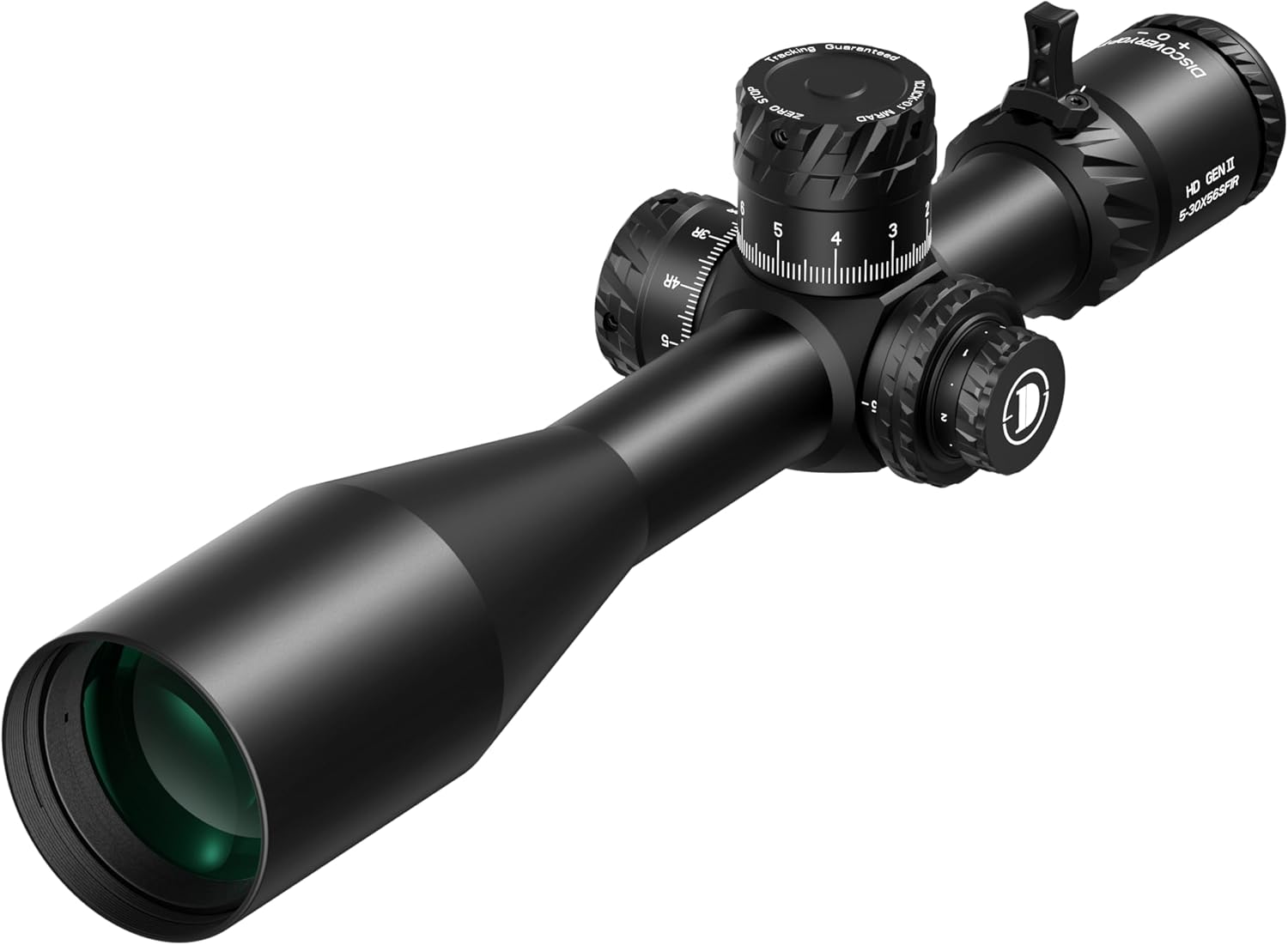 HD 5-30x56 PRS Rifle Optics with Red Illuminated Reticle