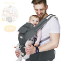 6-in-1 Baby Carrier with Waist Stool - One Size Fits All