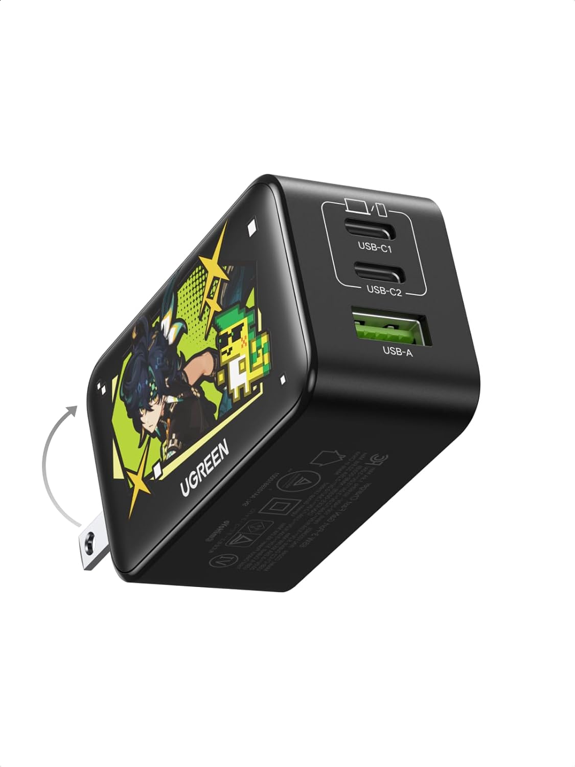 UGREEN Nexode 65W GaN USB C Wall Charger for Fast Charging