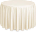 120 in Round Tablecloths - 10 Premium Polyester Tablecloths for Events