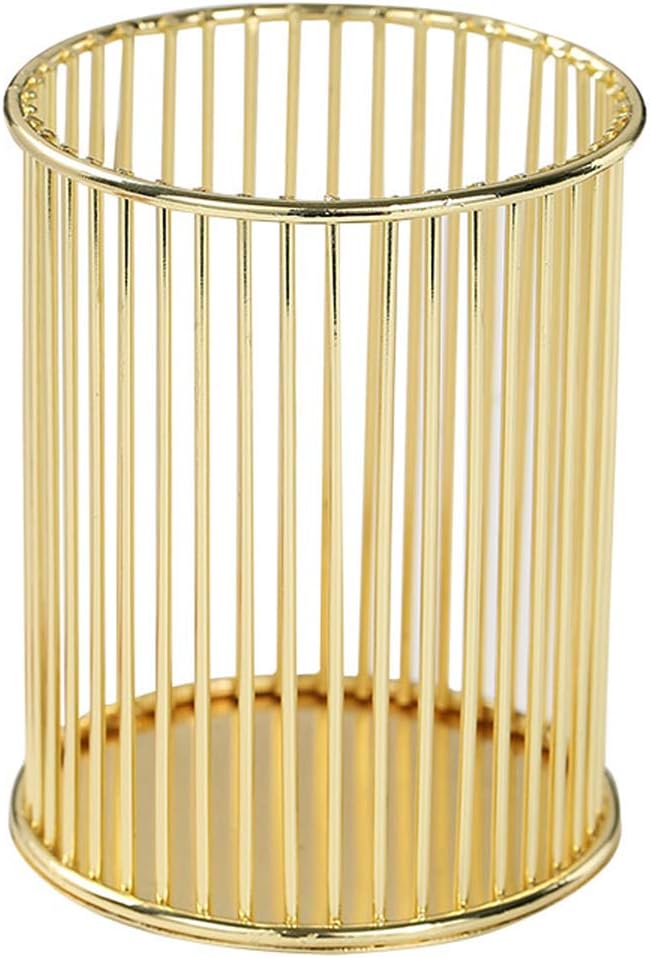 HSYMQ Gold Desk Organizer: Stylish & Functional