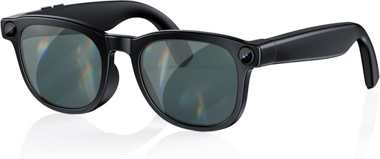 AI Smart Glasses with 4K HD Camera for Hands-Free Vlogging