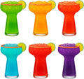 Oojami Clear Plastic Margarita Glasses Ideal for Celebrations
