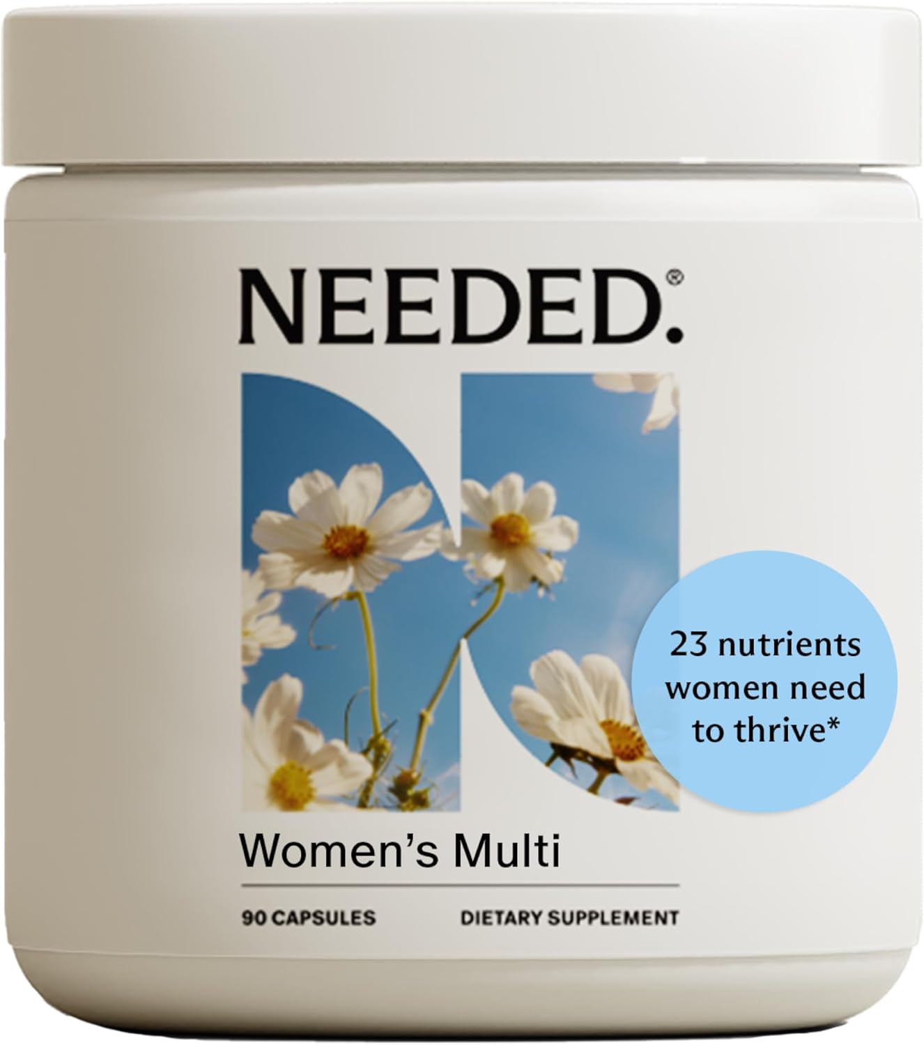 Needed Multivitamin for Women with 23 Essential Nutrients