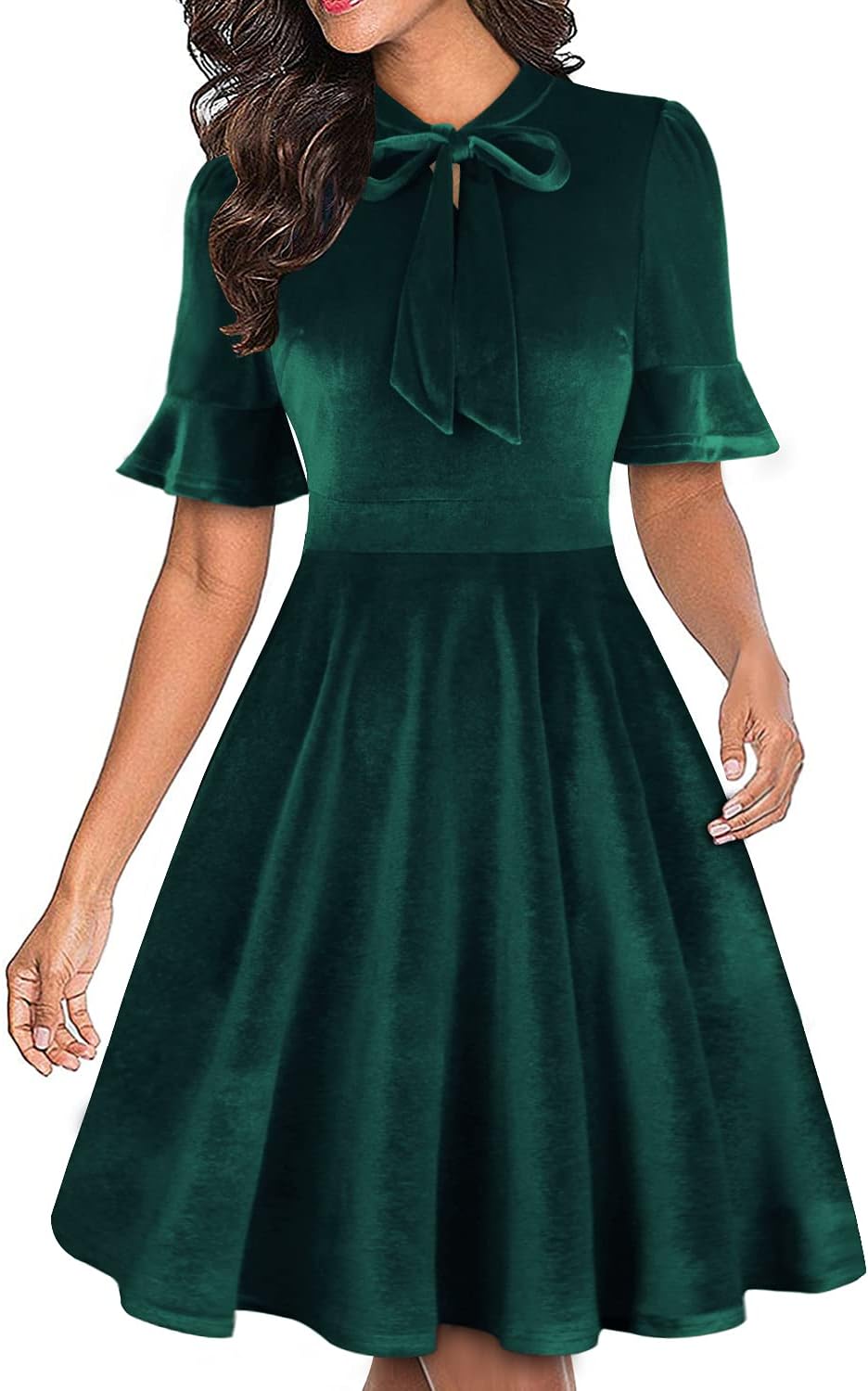 Women Summer Floral Ruffle Sleeve Dresses for Any Occasion