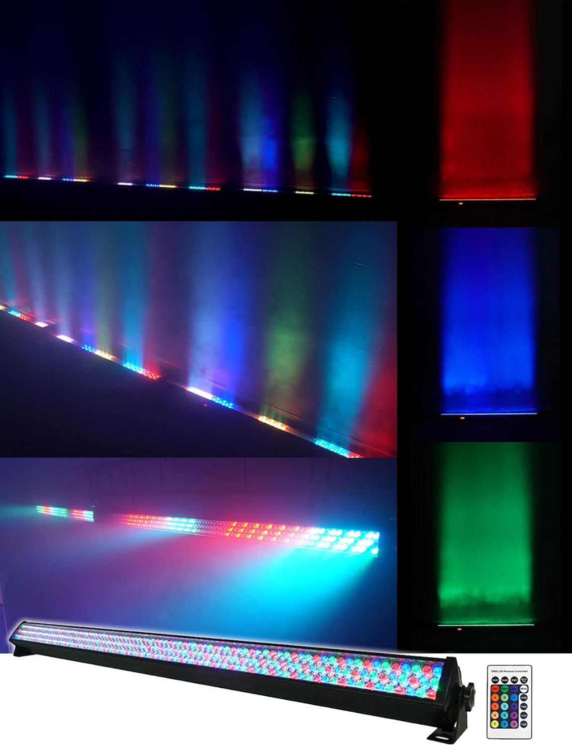 Rockville ROCKSTRIP 252 LED Bar for DJs and Stage Lighting