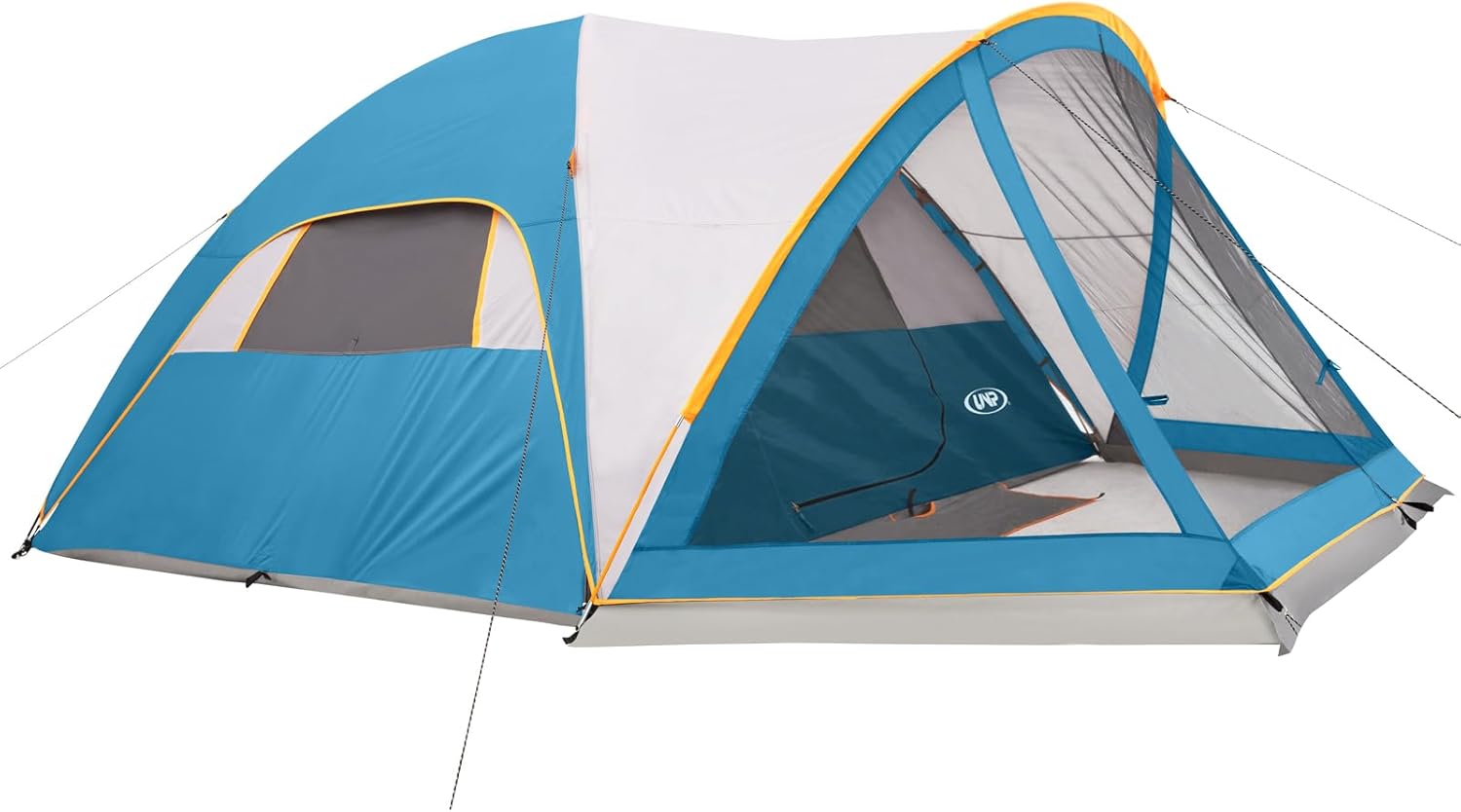 UNP 6 Person Camping Tent with Screen Room for Outdoor Fun