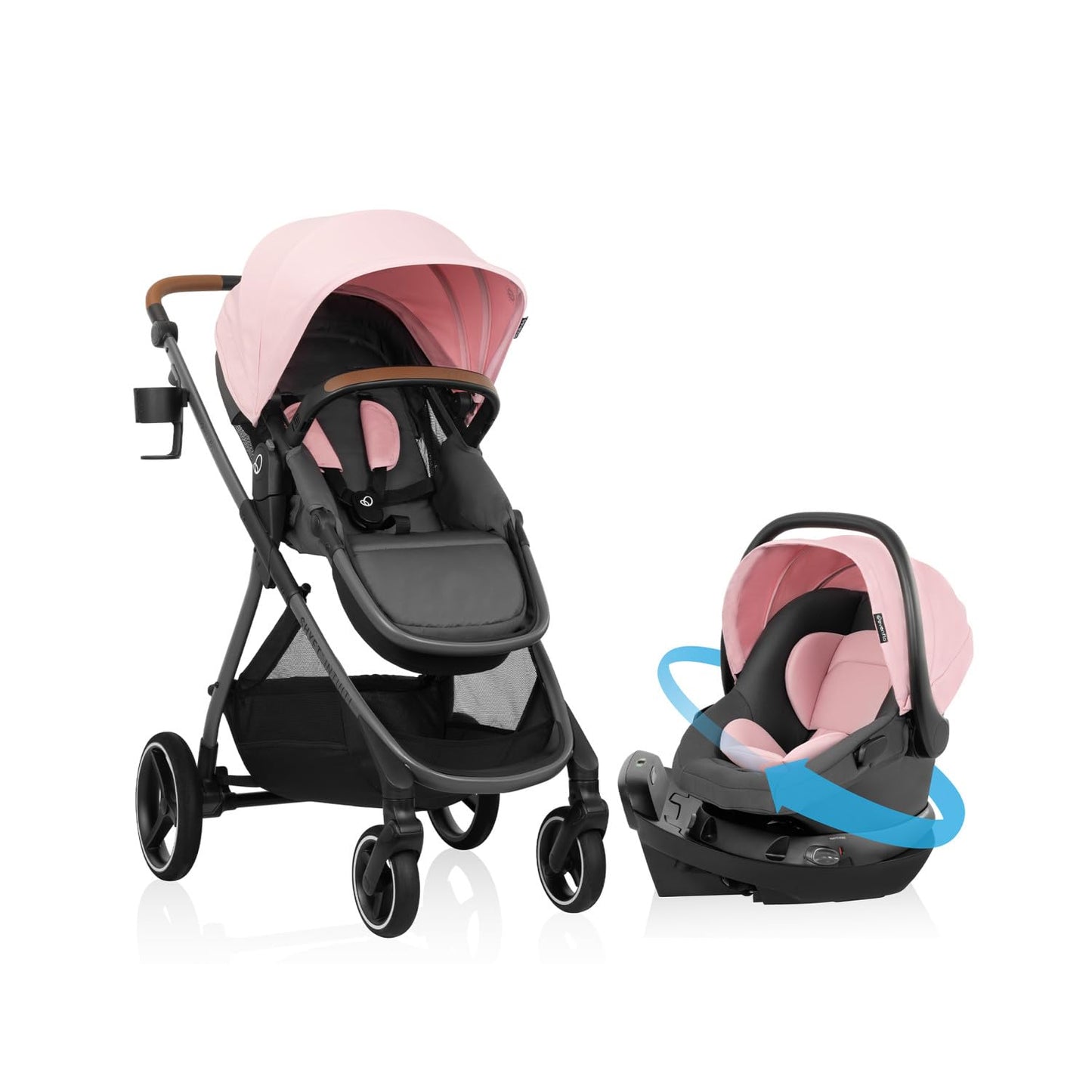 Evenflo Shyft Intuiti Travel System with Rotating Car Seat