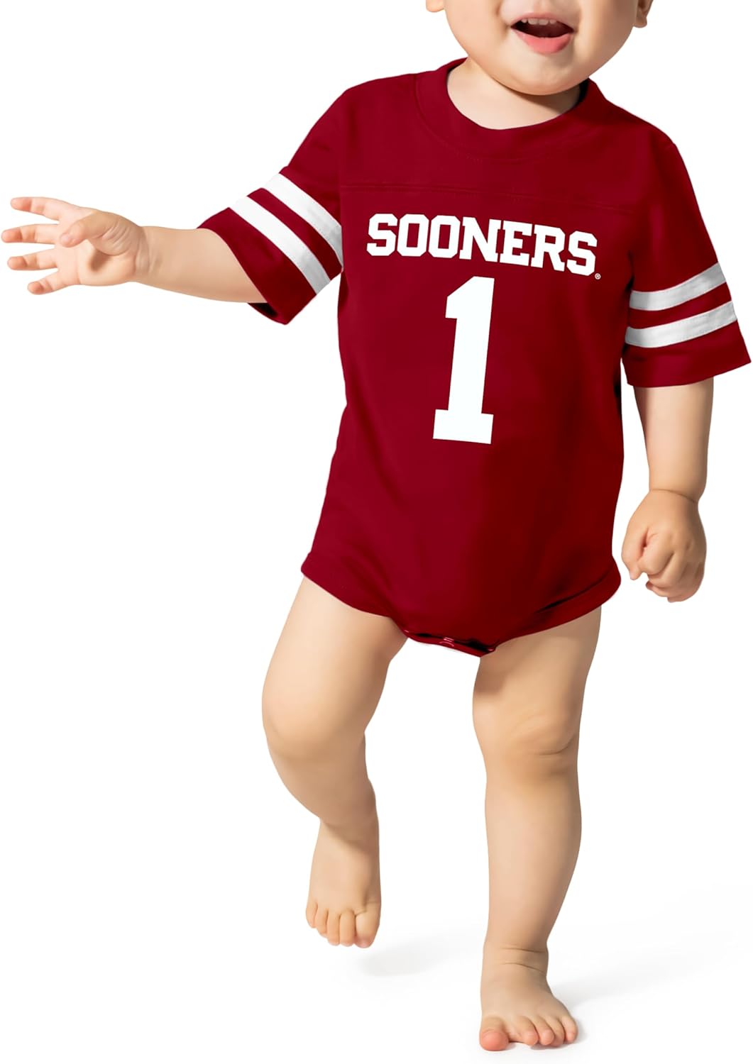 Little King College Football Infant Jersey Game Romper for Fans