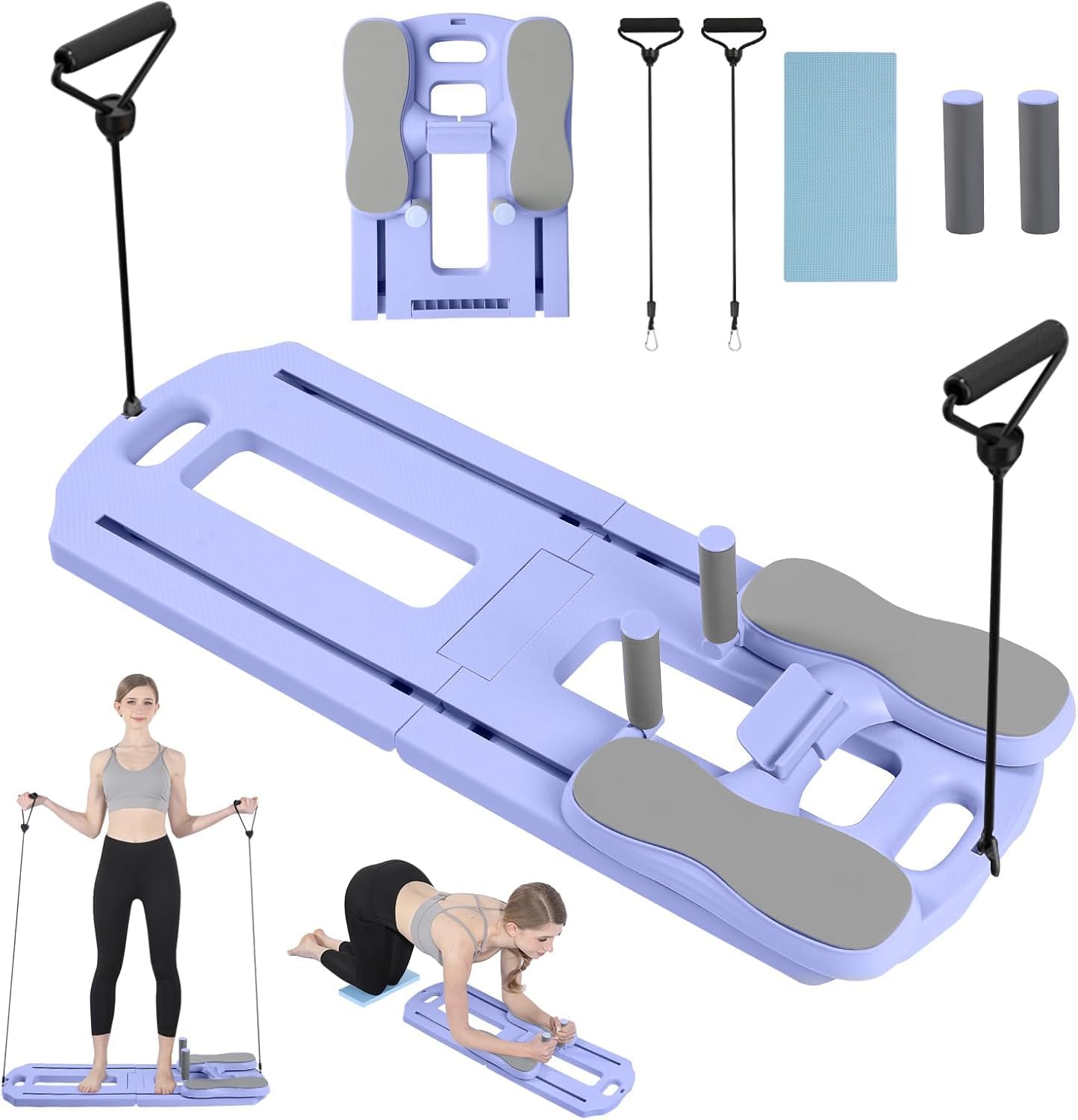 Pilates Board 2025 Reformer Set for Home Full-Body Workouts