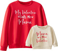 Matching Family Valentines Sweatshirts by Karuedoo
