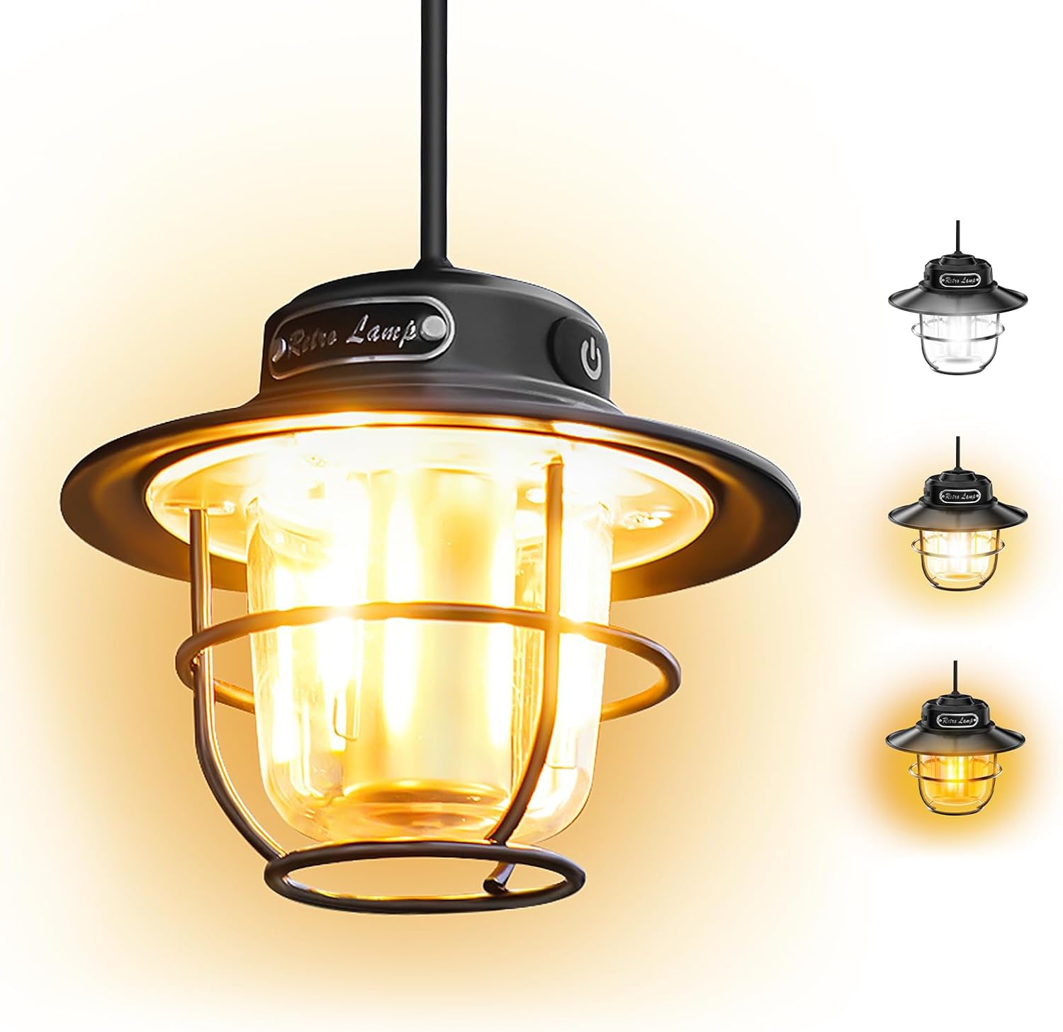 Rechargeable Waterproof Camping Lantern - Brightness & Versatility!