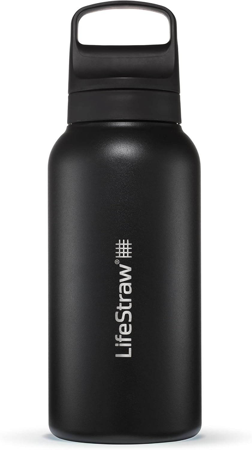 LifeStraw Go Series Insulated Stainless Steel Water Filter Bottle