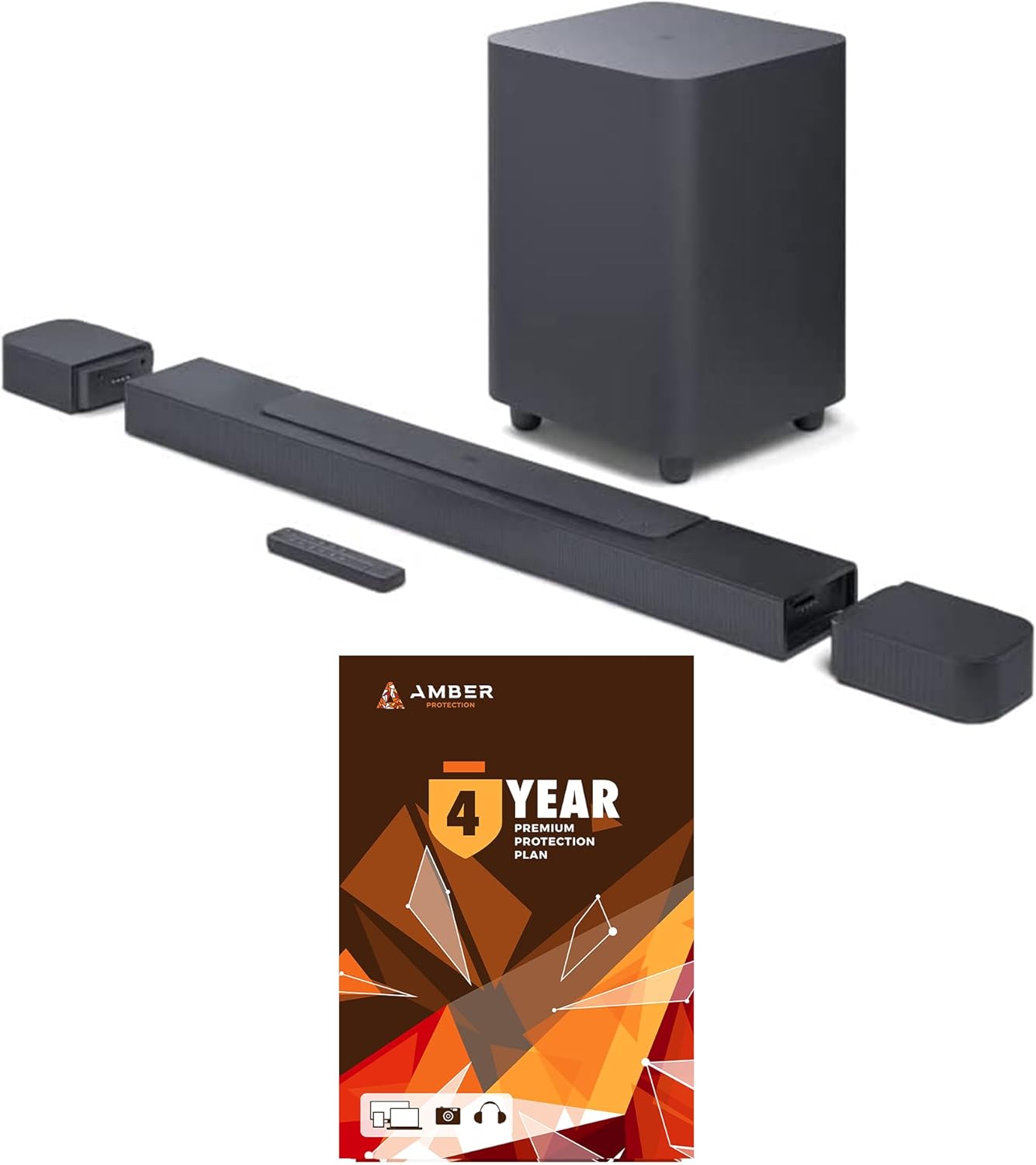JBL BAR-700 5.1ch Soundbar with Subwoofer and Surround Speakers