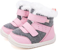 Toddler Baby Winter Snow Boots Faux Fur Warm Non Slip