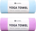 Hot Yoga Towel 2 Pack Non Slip Microfiber Mat Towel - Quick Dry