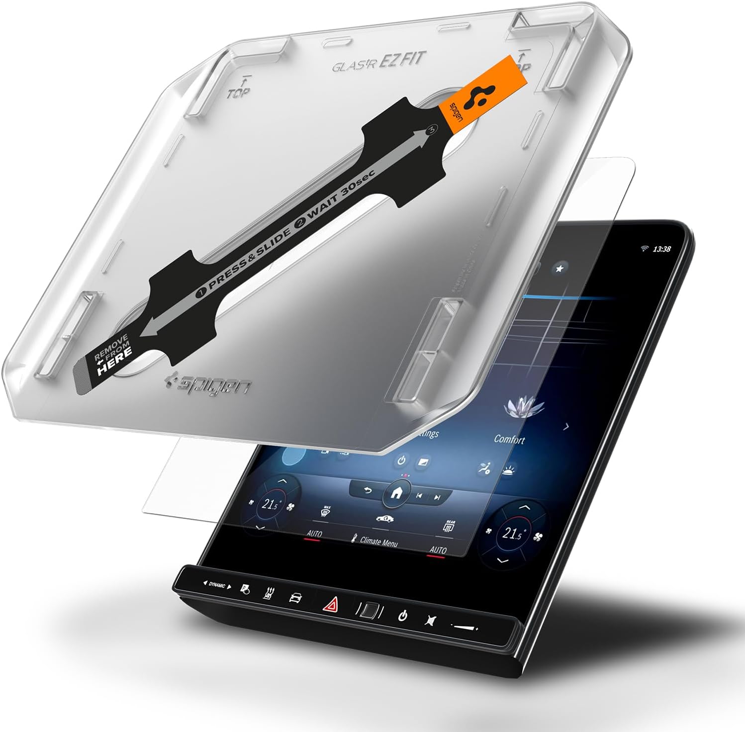Spigen Tempered Glass Screen Protector for C and GLC Class