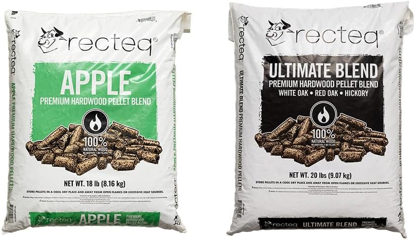 recteq Ultimate Premium Hardwood Grilling Cooking Pellets 2-Pack