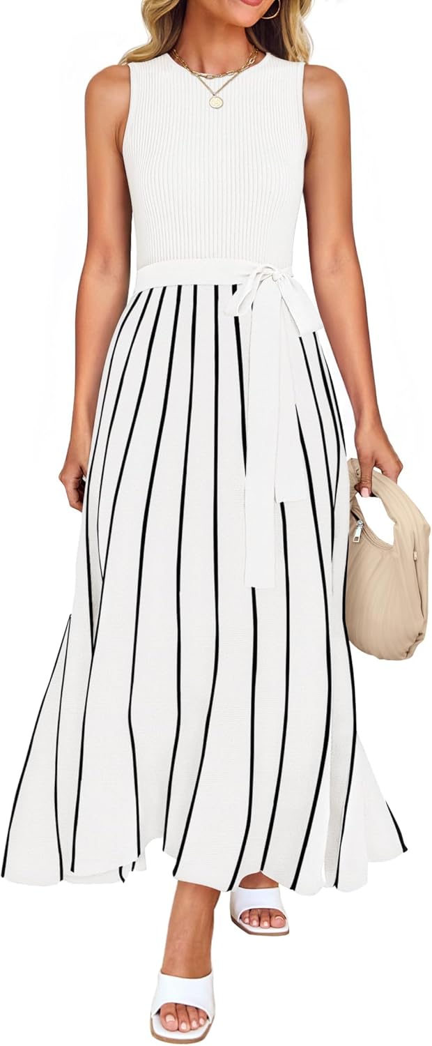 ZESICA Women's Summer Sleeveless Maxi Dress for Every Occasion