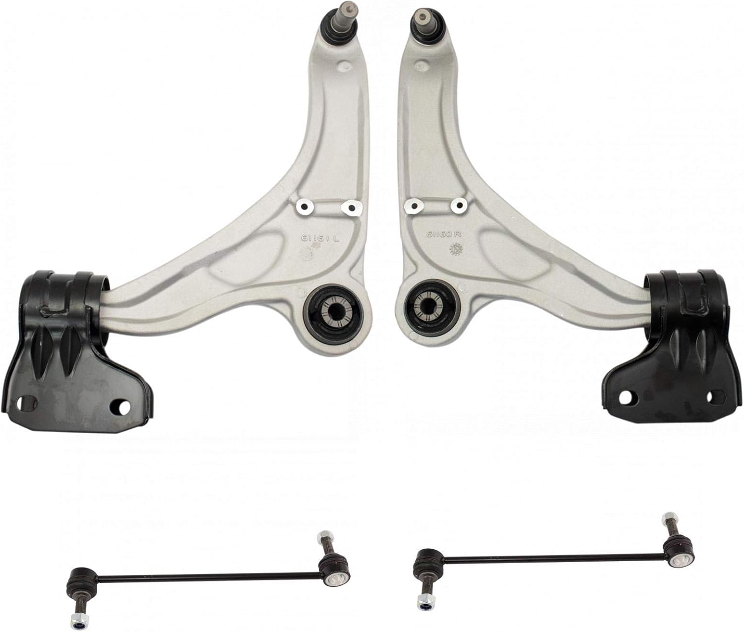 TRQ Front Suspension Kit Control Arm for Ford Edge 2015-2022