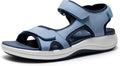 Women's Lightweight Sandals with Adjustable Straps - Day to Night