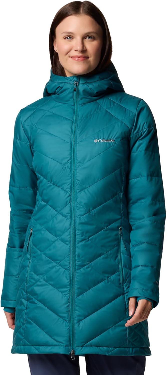 Columbia Womens Heavenly Long Hooded Jacket for Ultimate Warmth