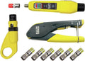 Coax Install and Test Kit with Crimp Tool - Complete Coax Kit