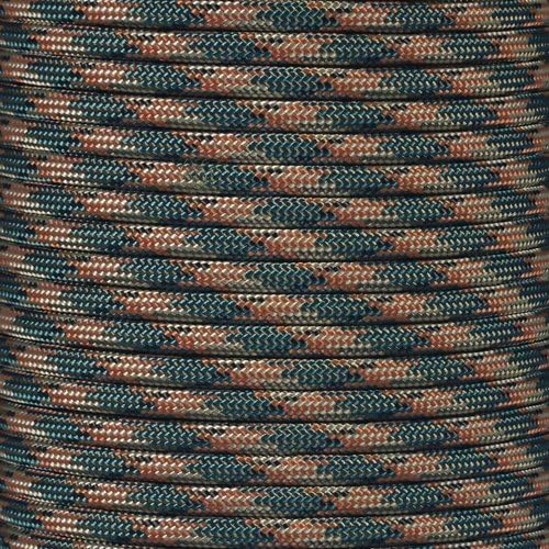 550lb Camo Colors Paracord for Hiking, Camping, and Fishing