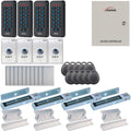 Visionis FPC-7298 Four Door Access Control System - Secure 4-Door Kit
