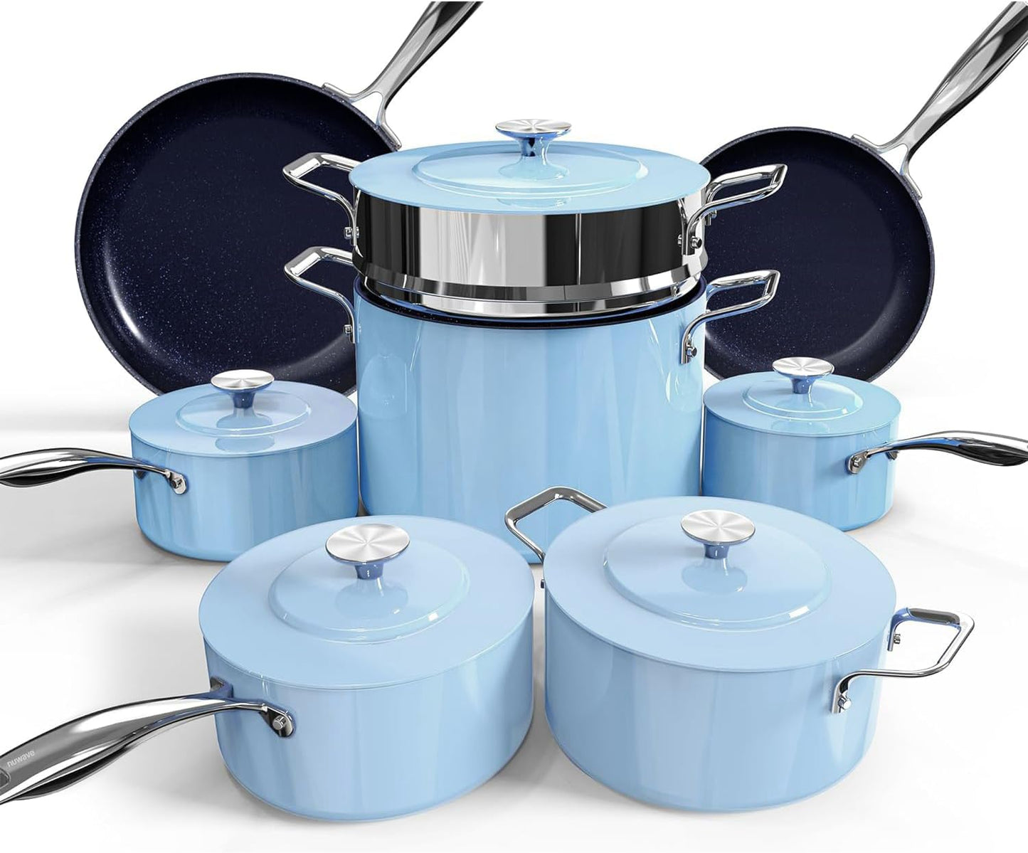 Nuwave Lux 13pc Cookware Set with Healthy Non-Stick Coating