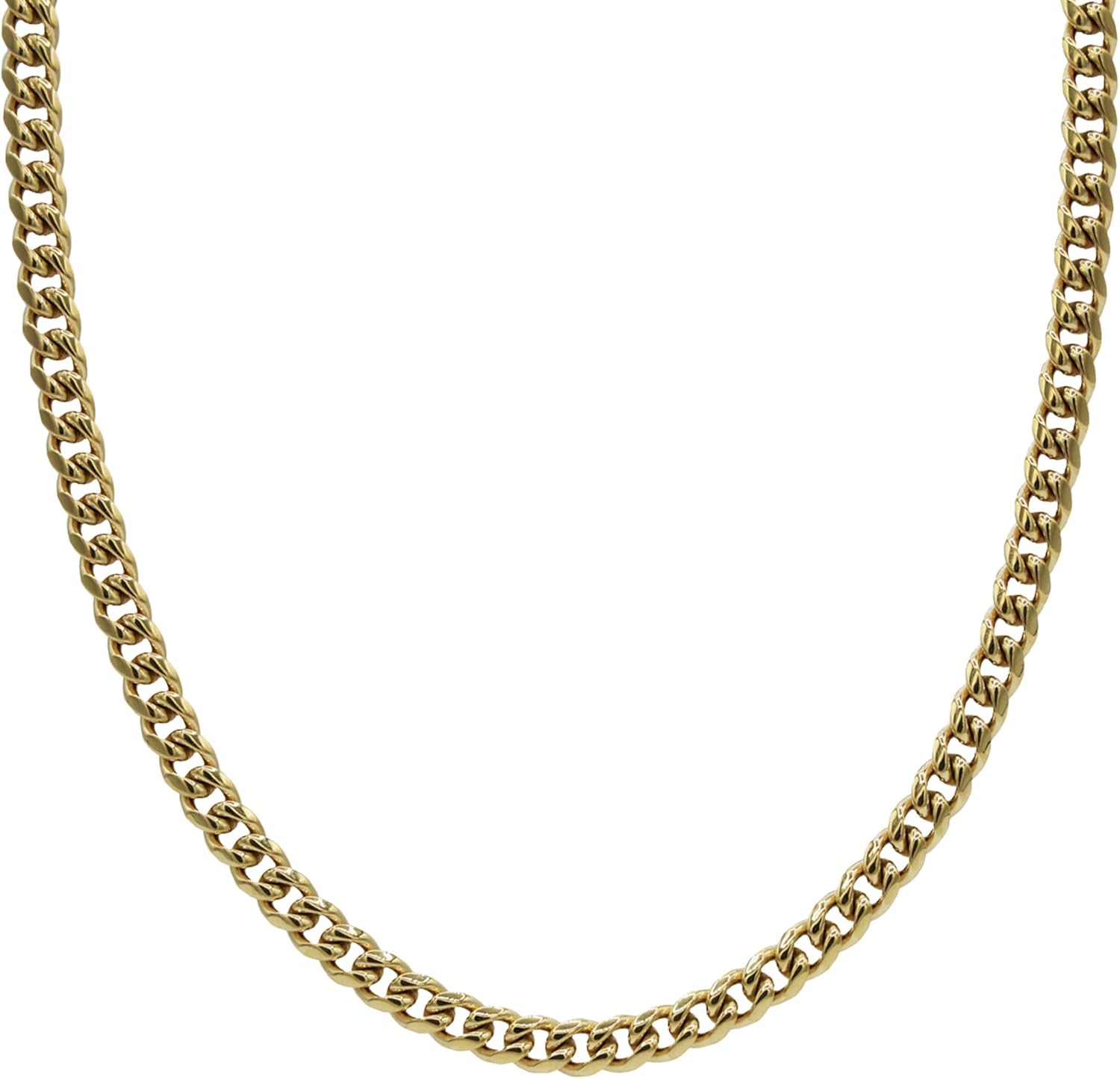 GLD Cuban Link Chain - Gold-Plated Micro Cuban Chain for All