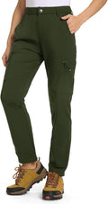 TBMPOY Women's Hiking Cargo Pants - Lightweight Water Resistant Fit