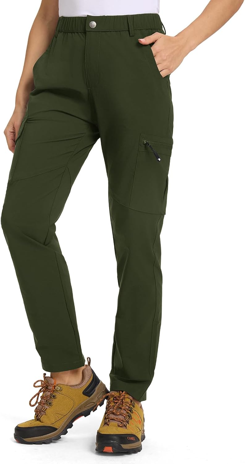 TBMPOY Women's Hiking Cargo Pants for Outdoor Adventures