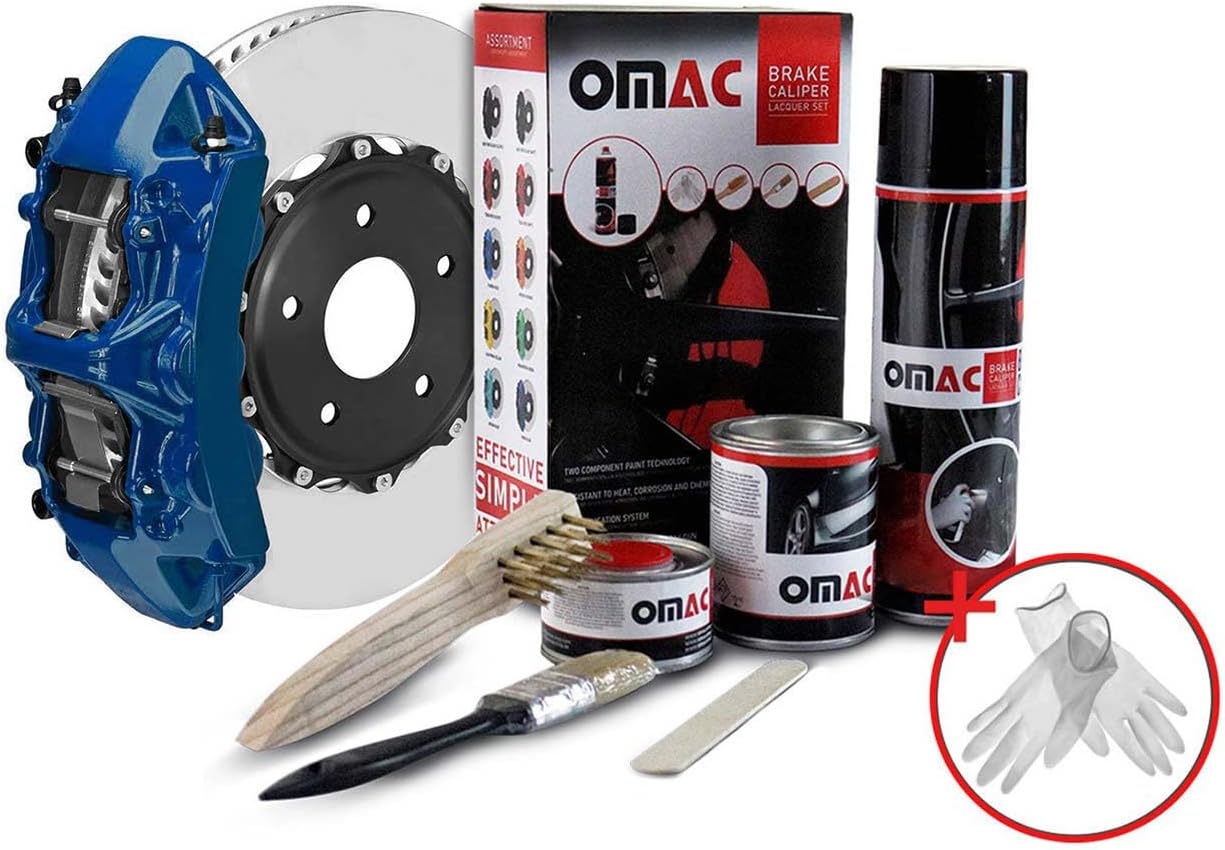 OMAC Brake Caliper Epoxy Paint Kit for High-Temp Performance