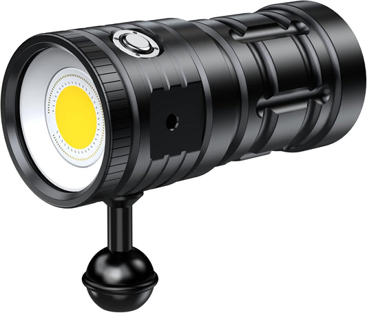 10,000 Lumens Dive Light - Professional Underwater Brilliance