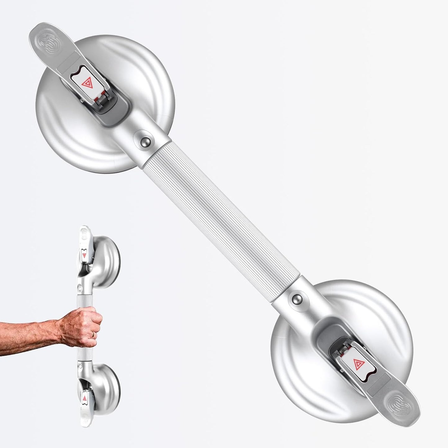15-Inch Shower Handle - Upgraded Grab Bar for Safety and Support