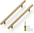 Ravinte 20 Pack Kitchen Cabinet Handles Champagne Bronze 6-1/4 in CC