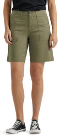 Womens Ultra Lux Comfort Bermuda Short - Relaxed Fit 9in Inseam