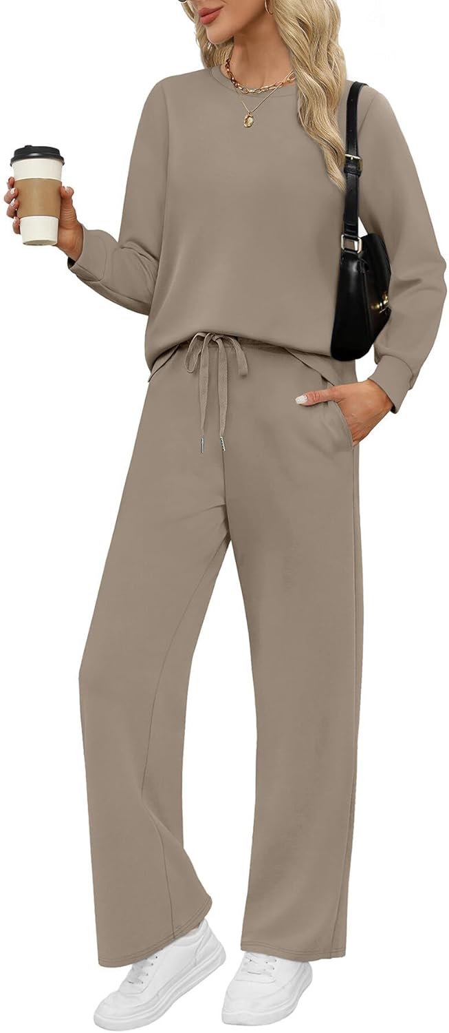 WIHOLL Lounge Sets for Women: Perfect Travel Outfits for Fall