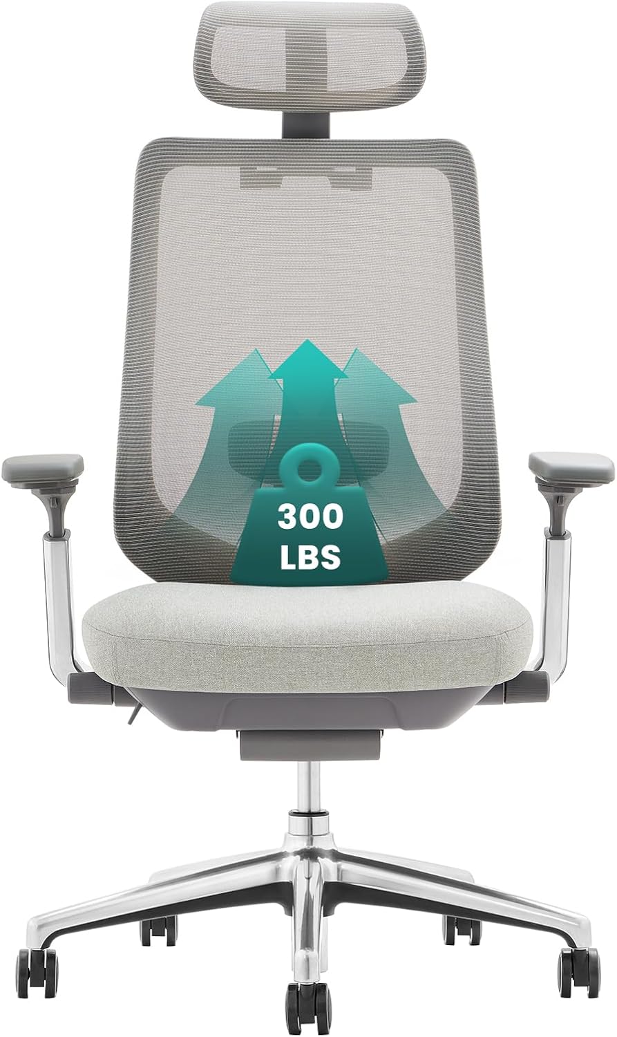 COLAMY Ergonomic Mesh Office Chair for Ultimate Comfort