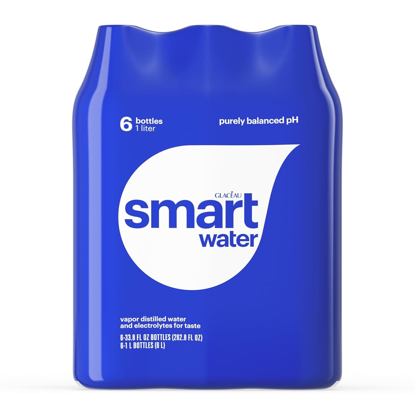Hydrate Smarter: smartwater 33.8 oz x 6 Pack