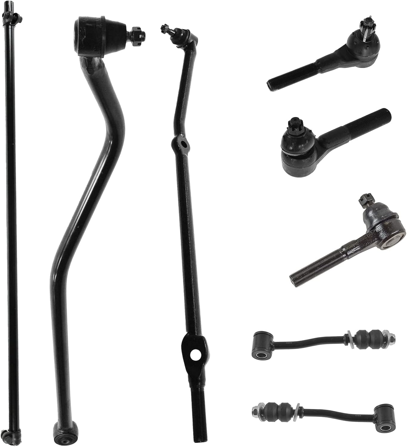 TRQ Front Steering & Suspension Kit for Jeep Cherokee 1991-2001